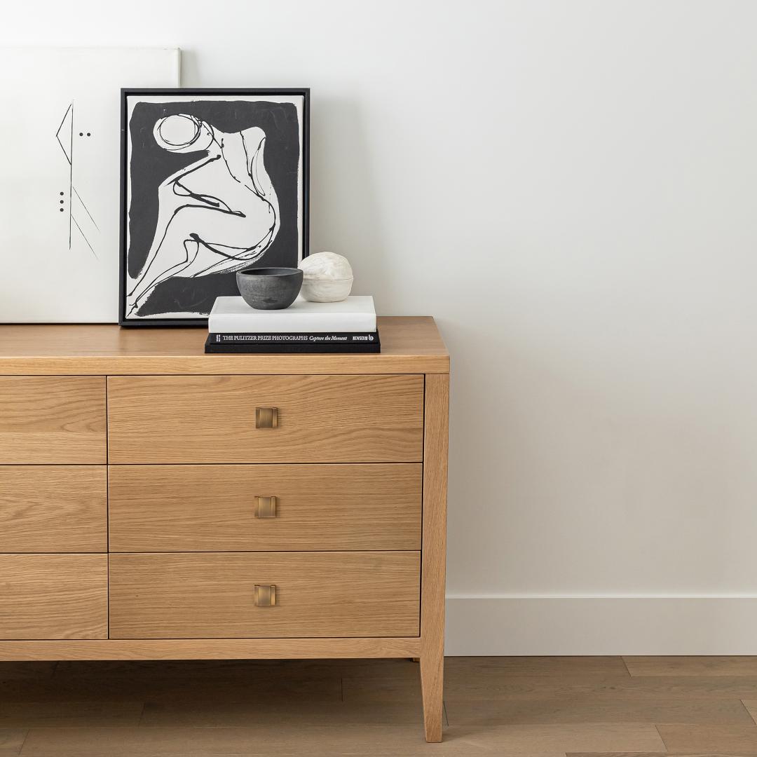 Hara 6 Drawer Dresser - Natural Oak
