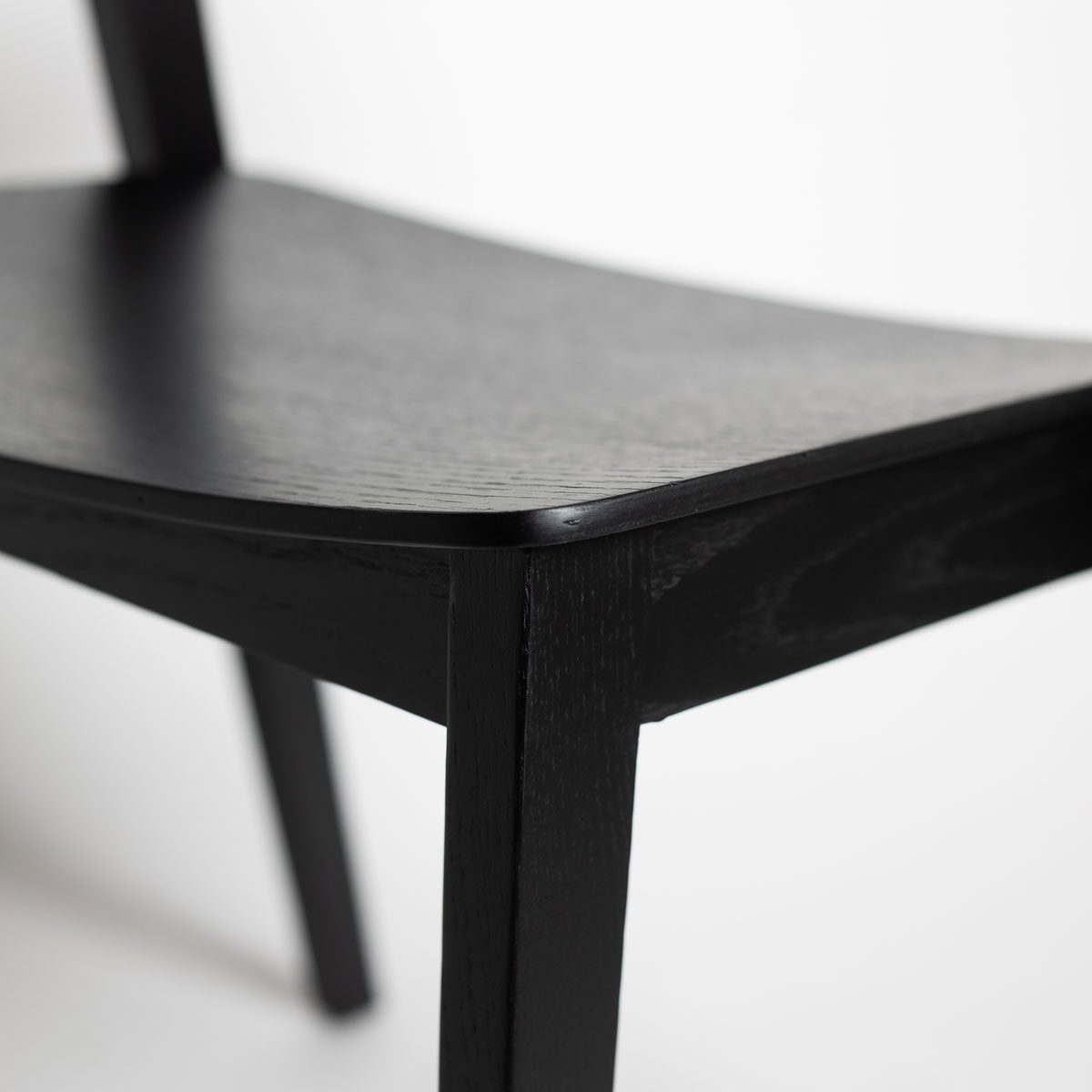 Astrid Stackable Chair - Black