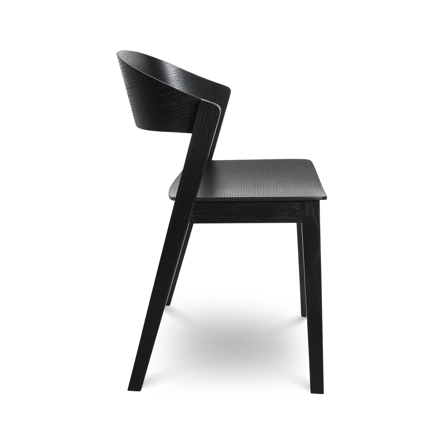 Astrid Stackable Chair - Black