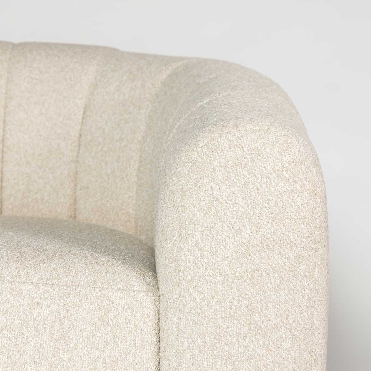 Ava Swivel Chair - Buff