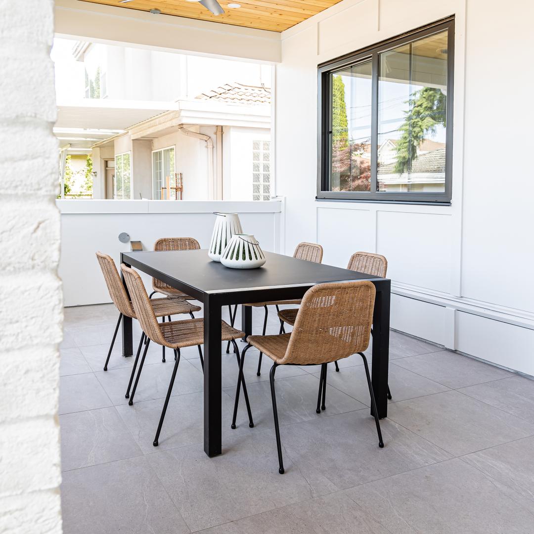 Calabria Stackable Dining Chair - Natural