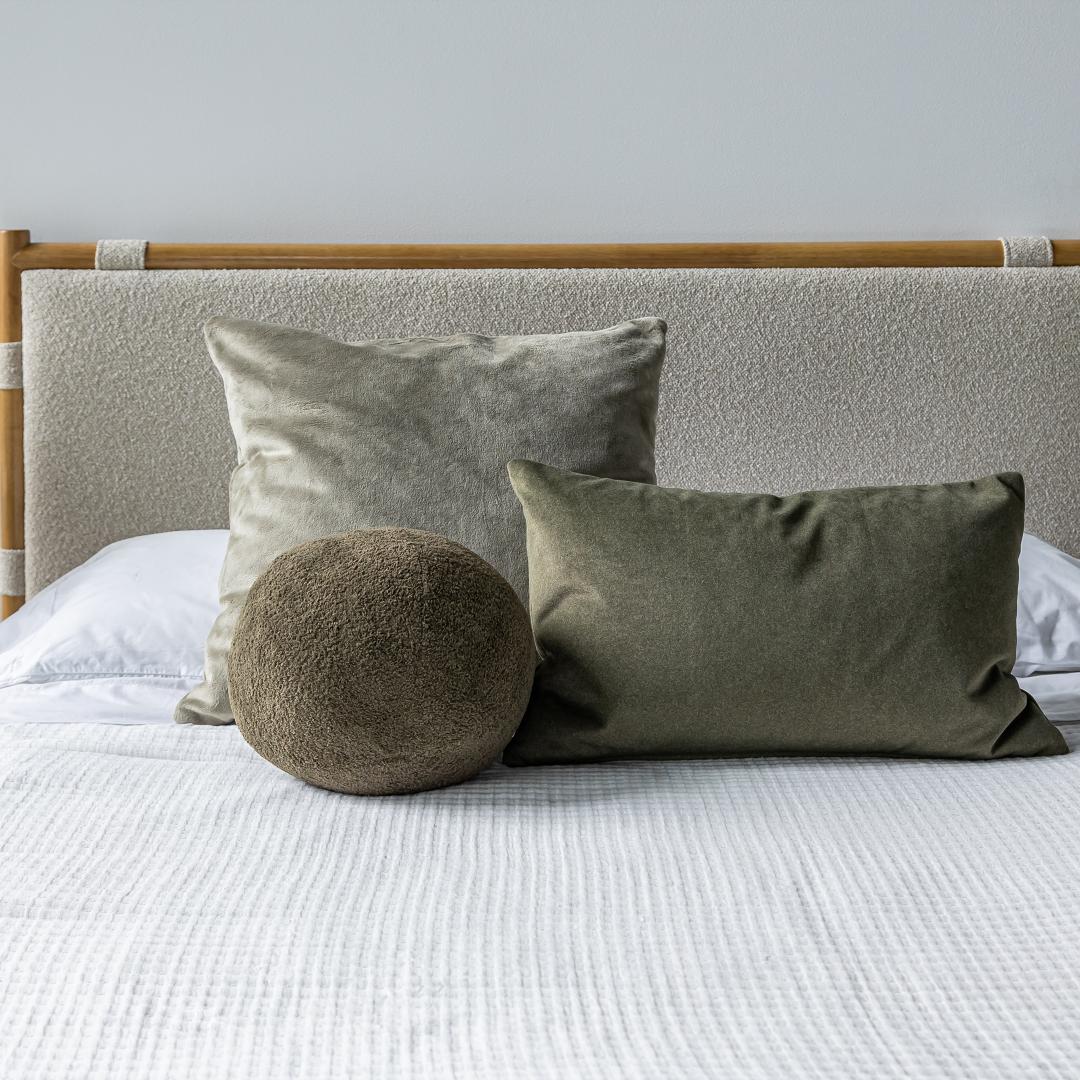 Crush Cushions (Set of 2) - Lichen