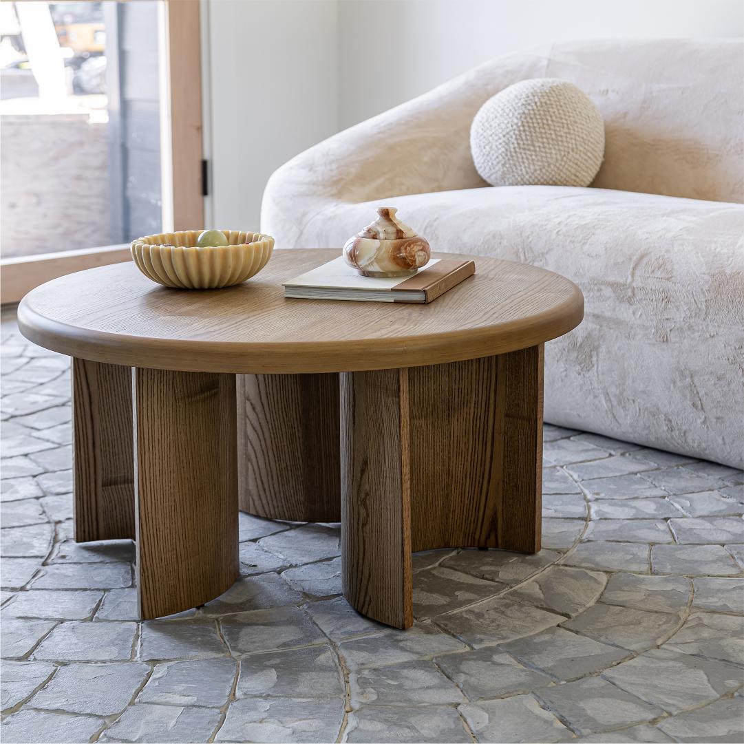 Fawn Coffee Table - Rustic Oak