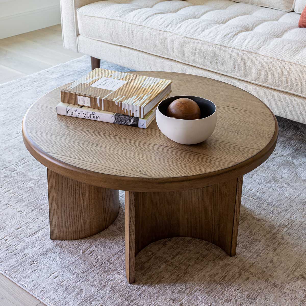 Fawn Coffee Table - Rustic Oak