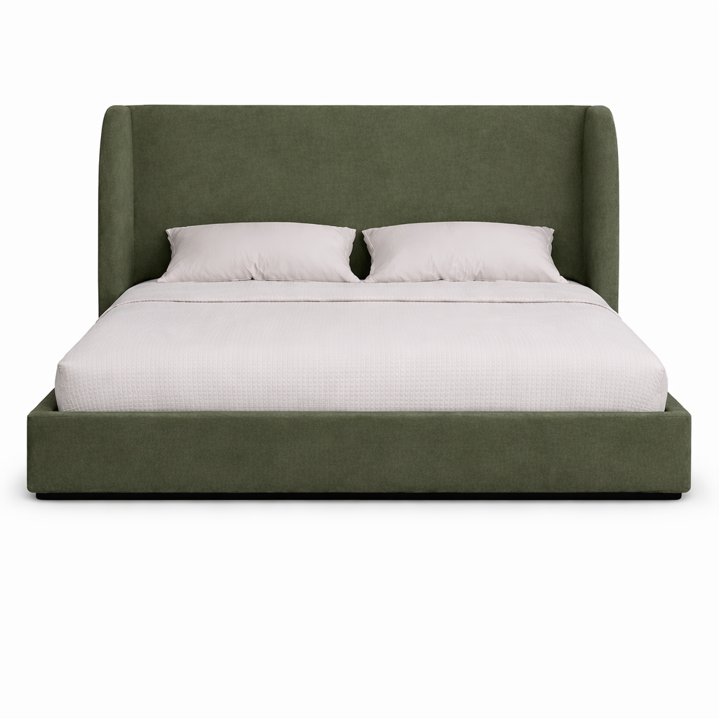 Fizz King Bed - Velvet Fern