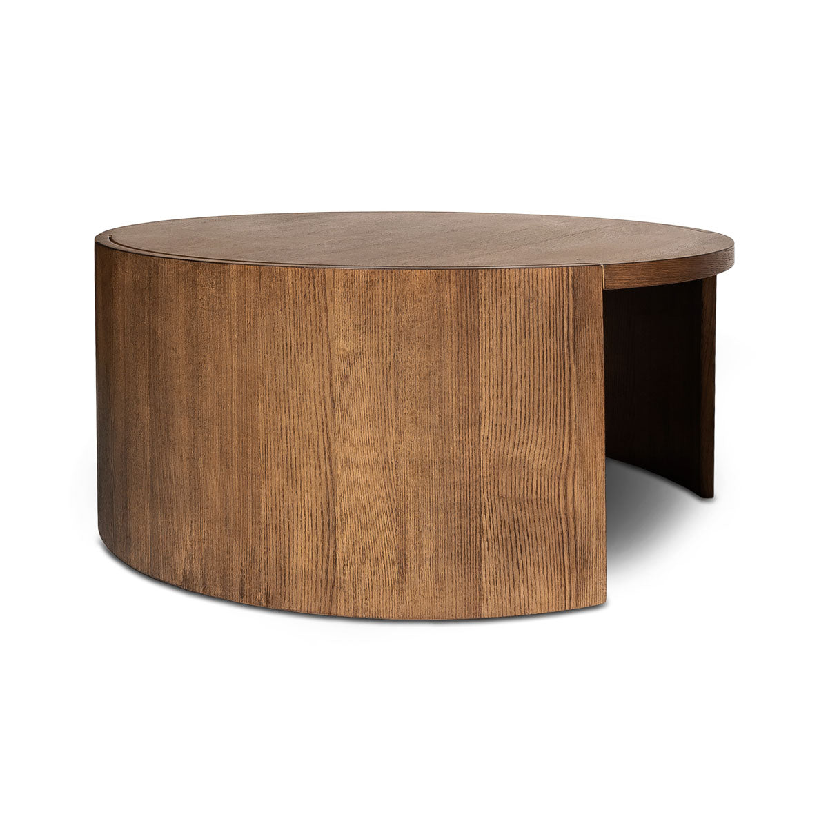 Forma Nesting Coffee Tables (Set of 2) - Smoked Chestnut