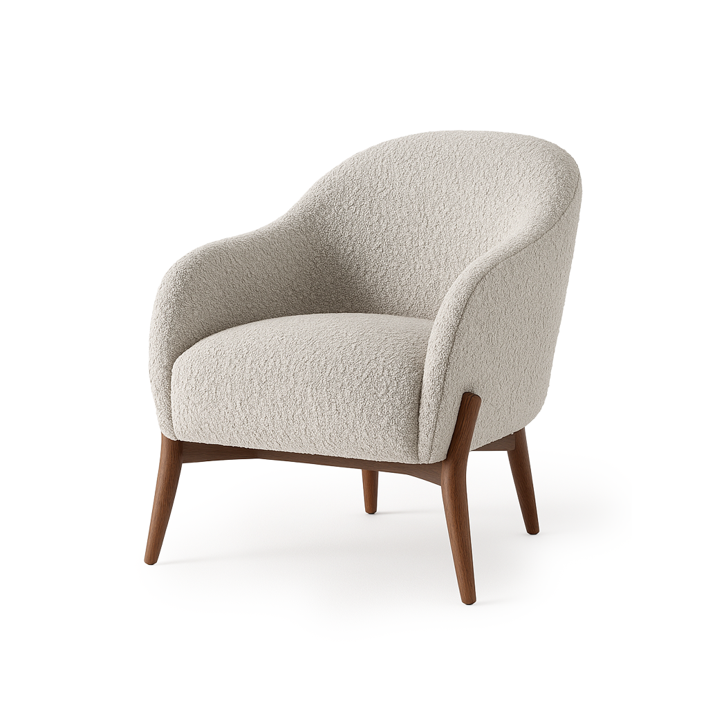 Fox Accent Chair - Buff