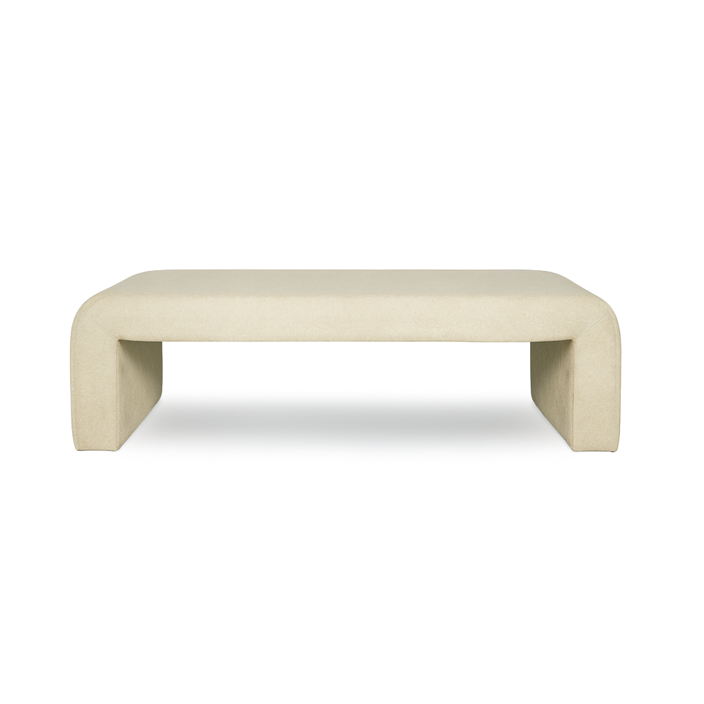 Ginger Bench - Velvet Natural