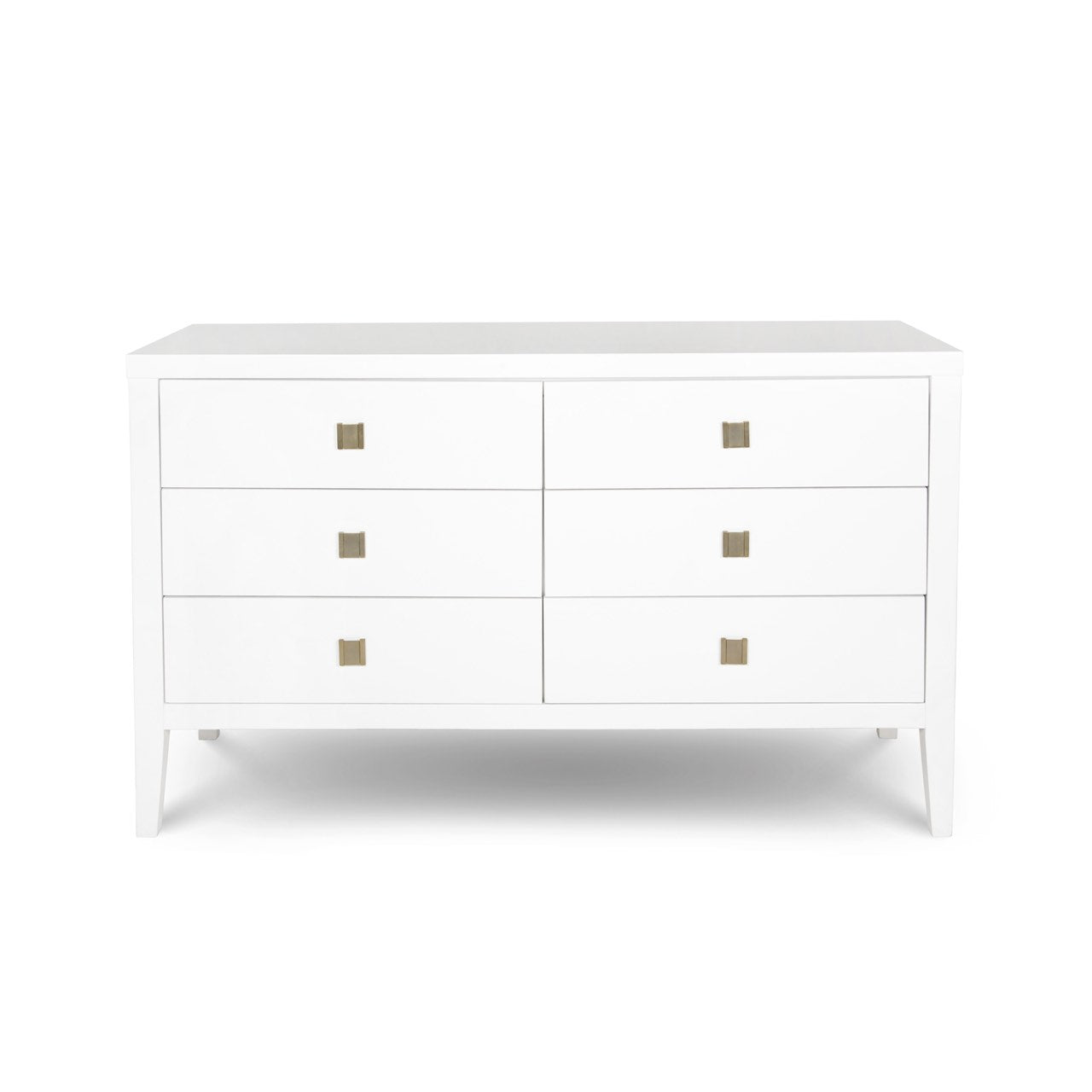 Hara 6 Drawer Dresser - White