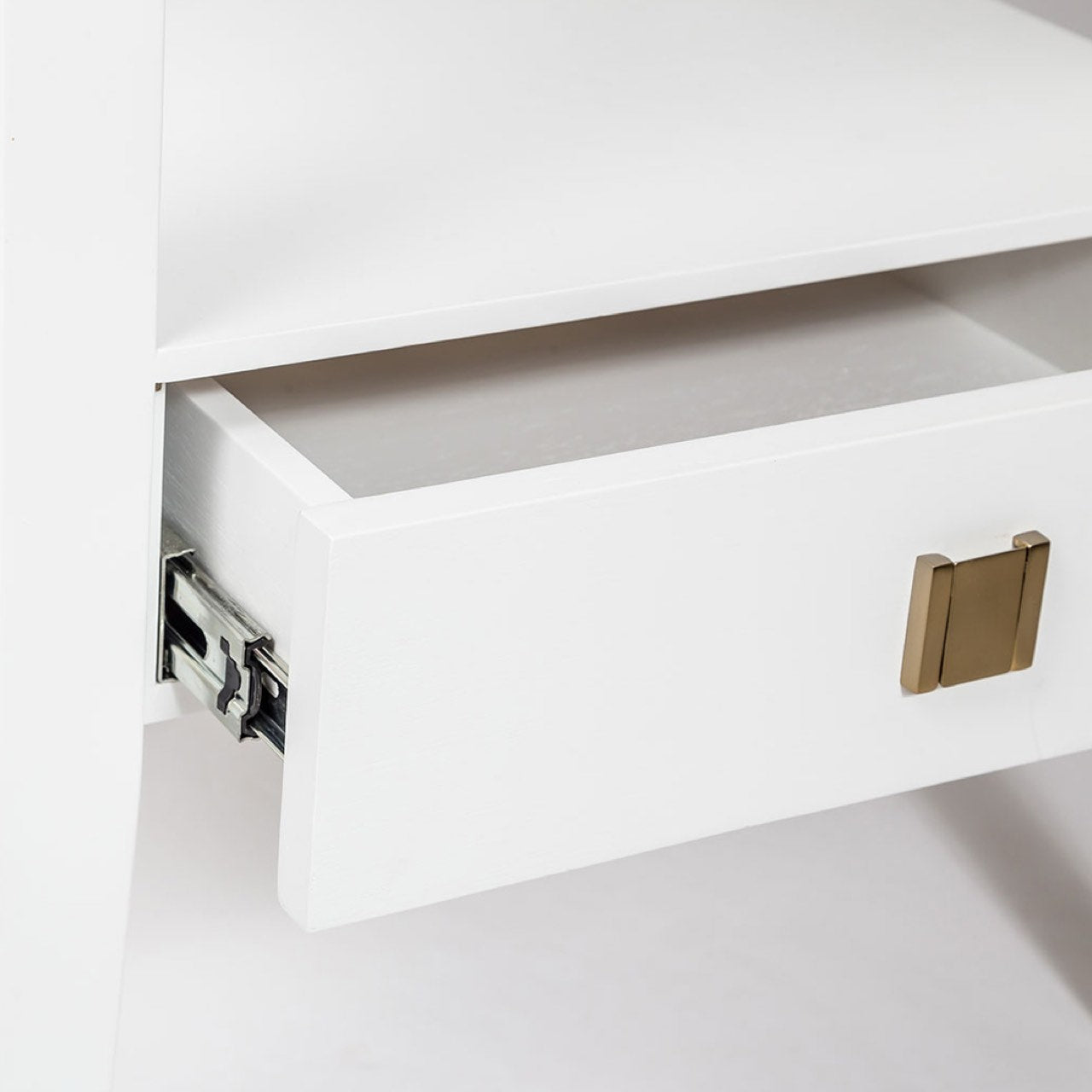 Hara 1 Drawer Accent Table - White
