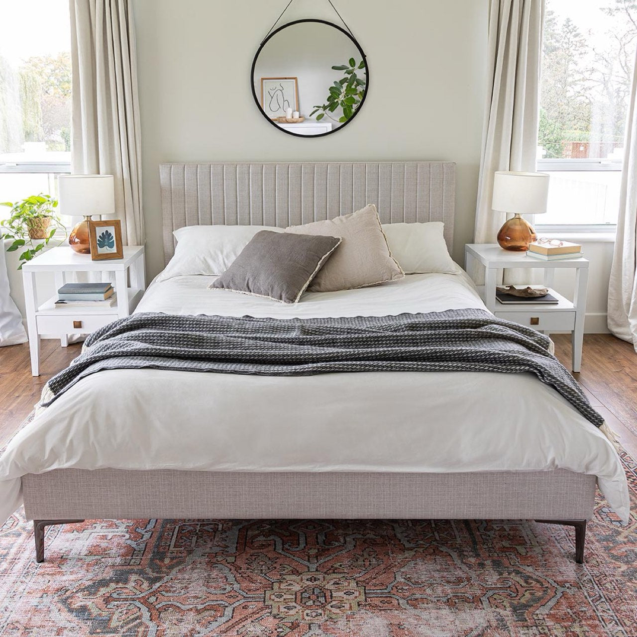 Hara 1 Drawer Accent Table - White