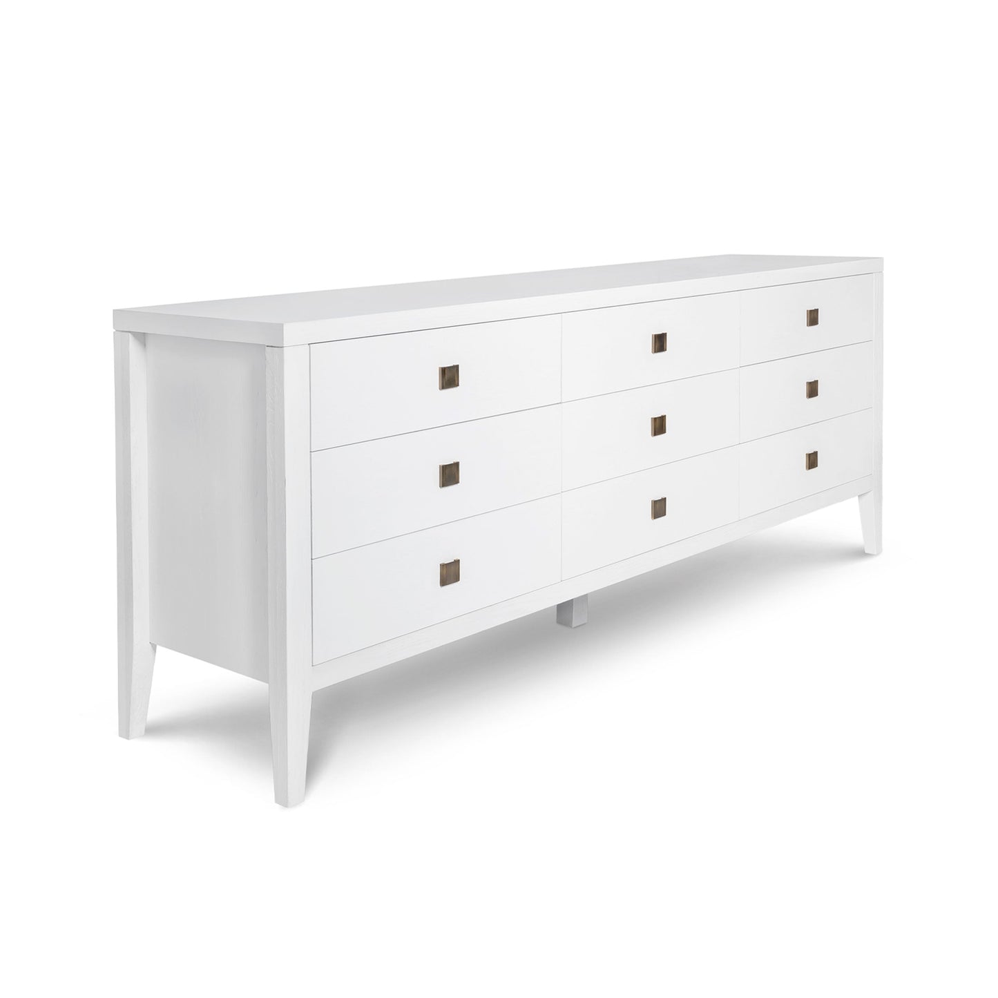 Hara 9 Drawer Dresser - White