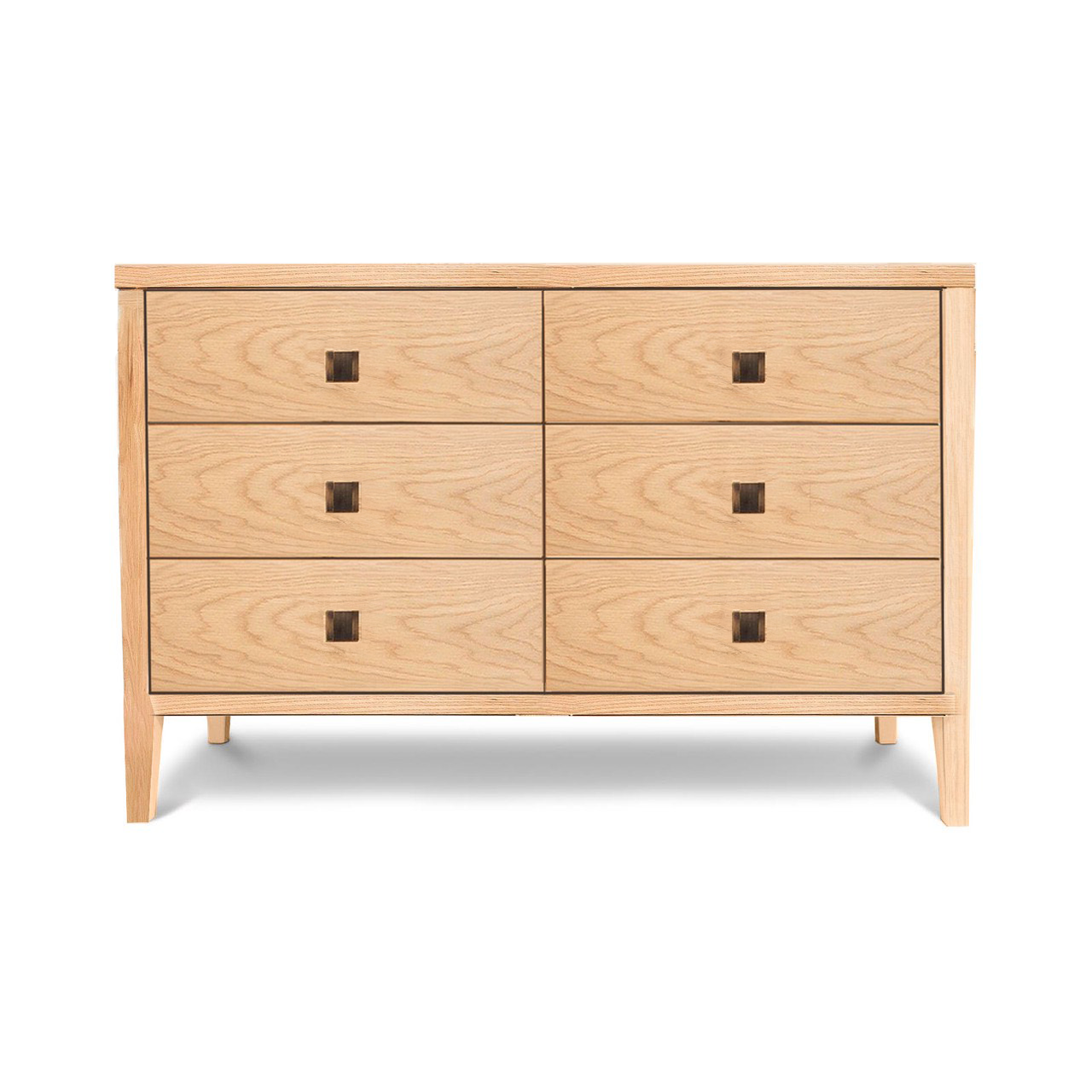 Hara 6 Drawer Dresser Tall - Natural Oak