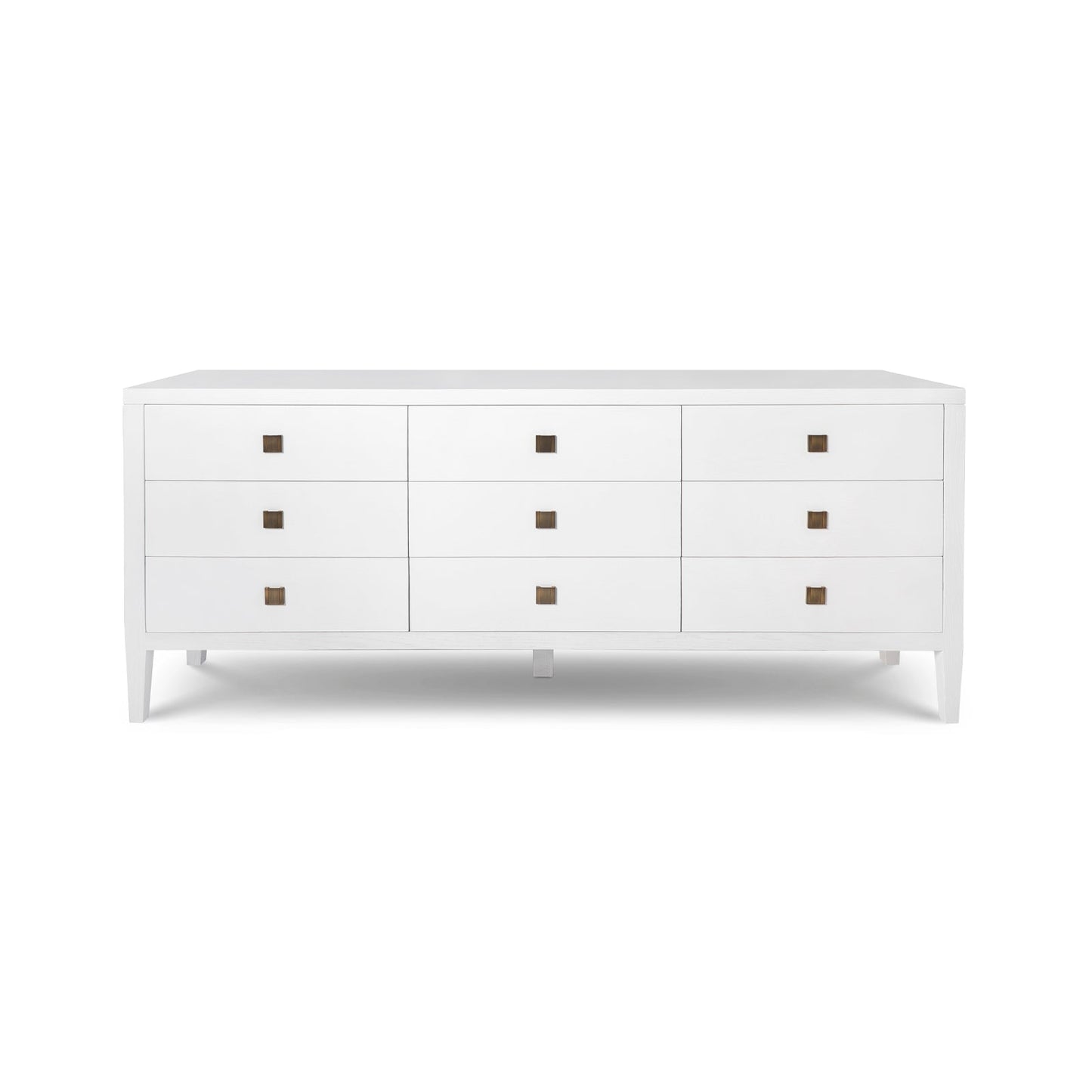 Hara 9 Drawer Dresser - White