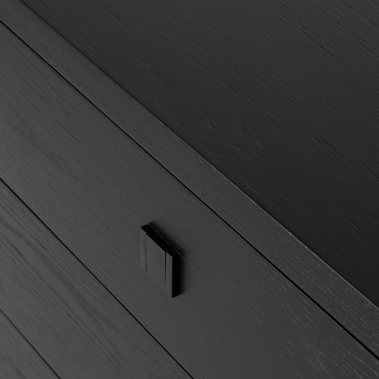 Hara 5 Drawer Tall Dresser - Black