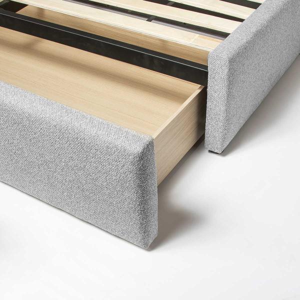 Lourdes Queen Storage Drawer Bed - Dune