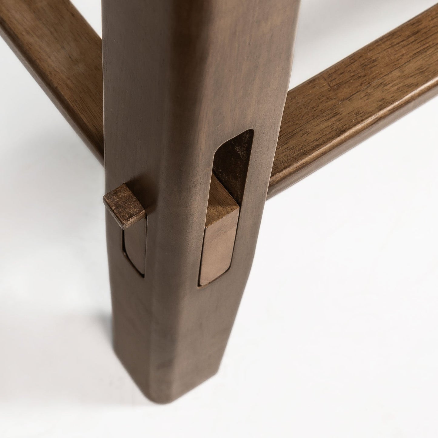 Luna Wood Tool-Free Double Bed - Coffee