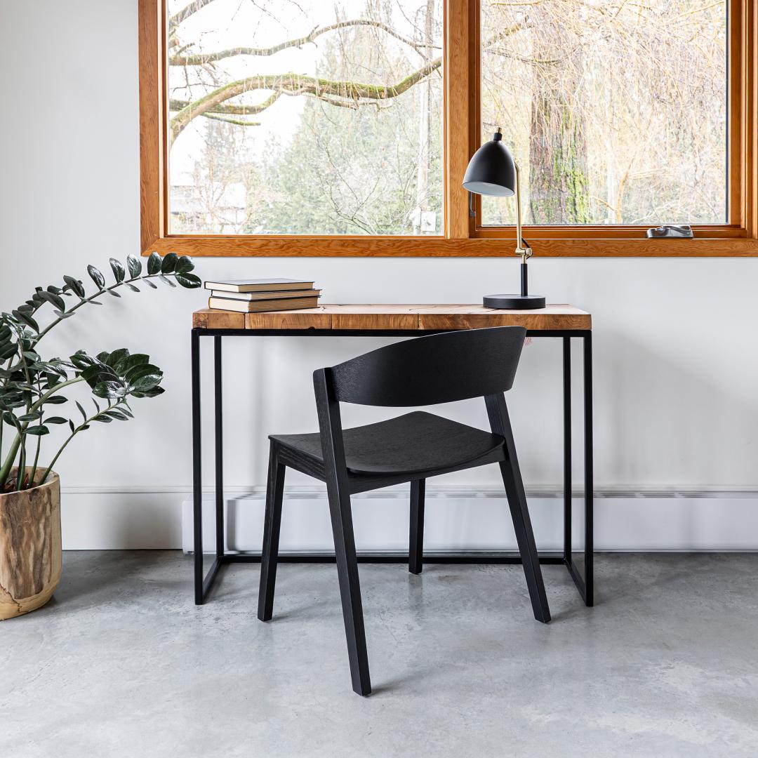 Astrid Stackable Chair - Black