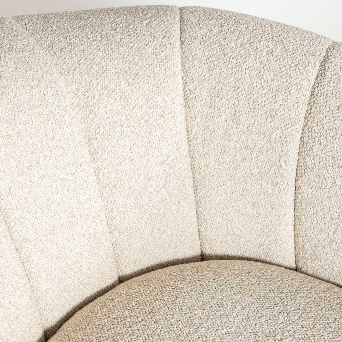 Ava Swivel Chair - Buff