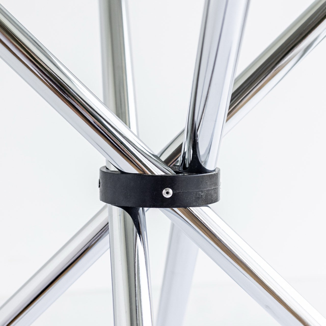 Edie Dining Table - Chrome