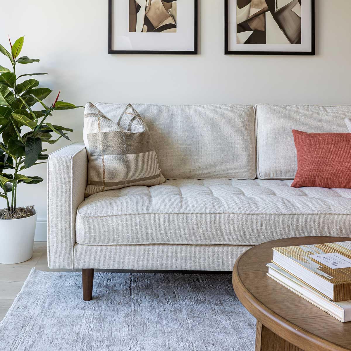 Finnigan Sofa - Ecru