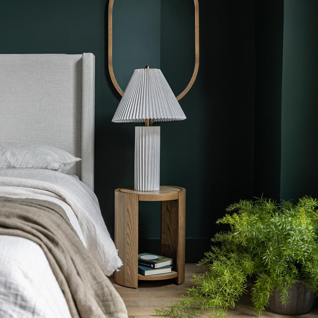 Forma End Table - Rustic Oak