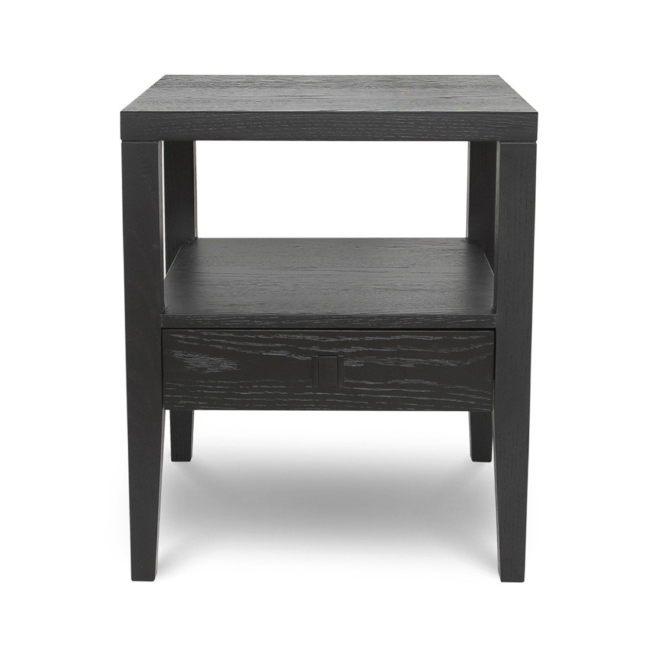 Hara 1 Drawer Accent Table - Black