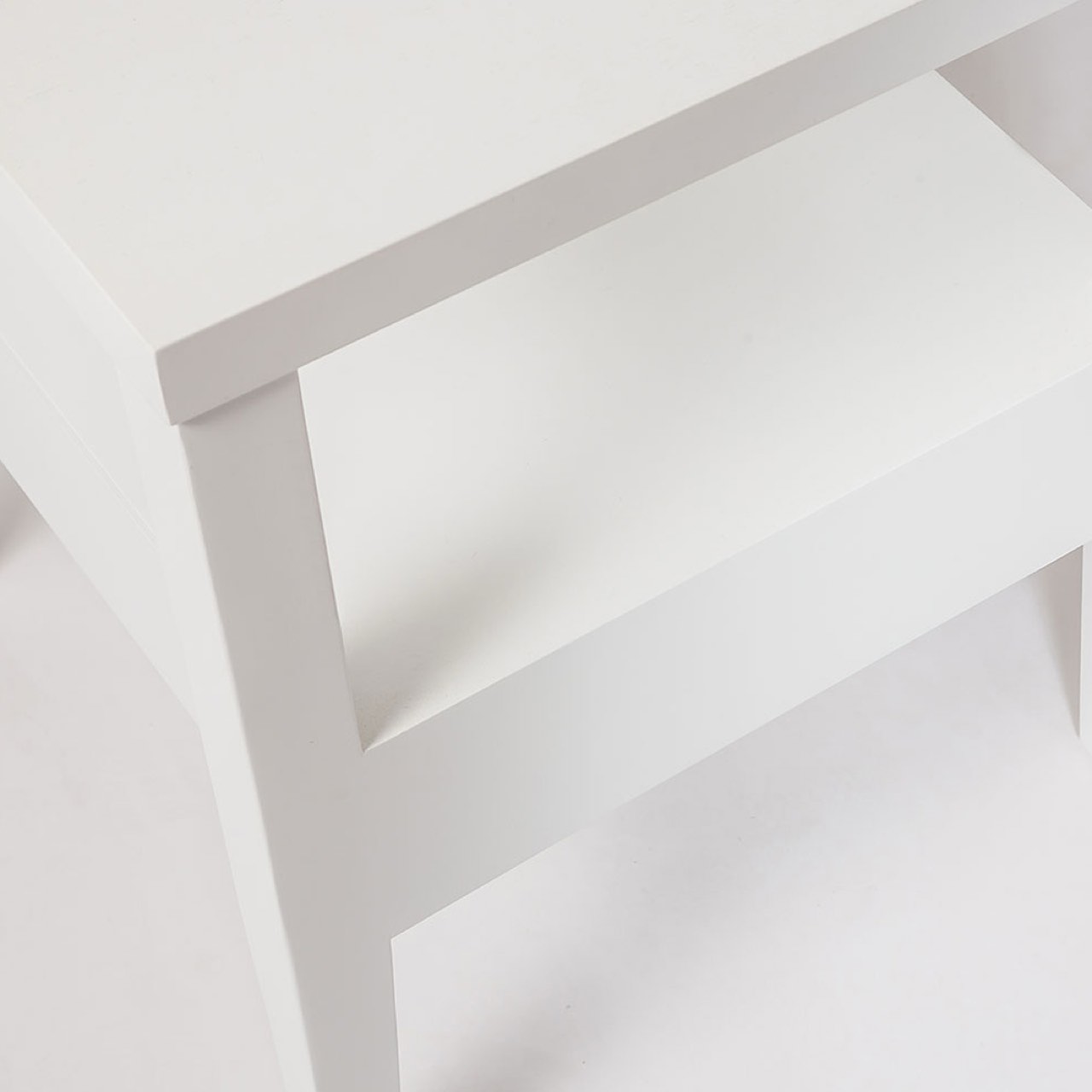 Hara 1 Drawer Accent Table - White