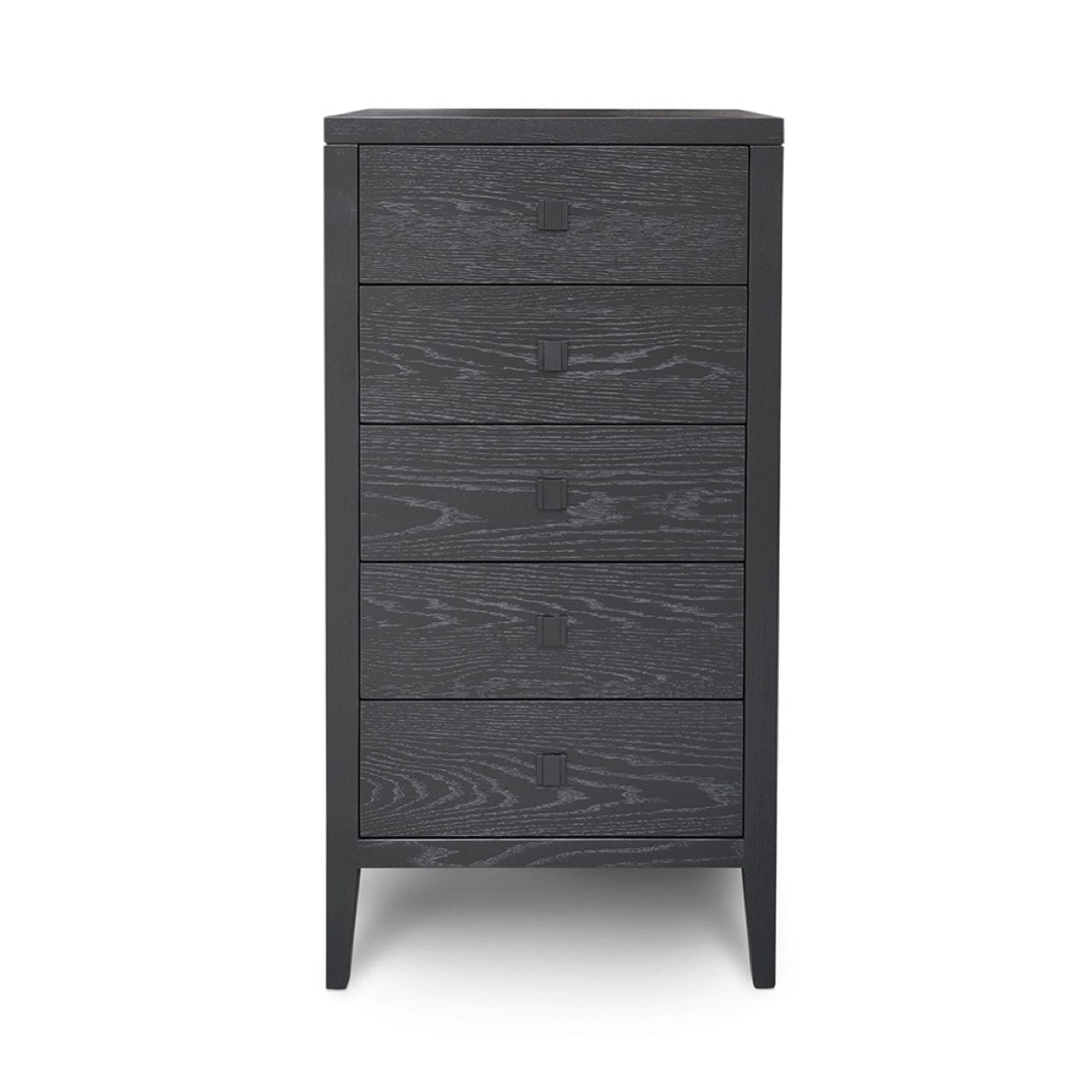 Hara 5 Drawer Tall Dresser - Black