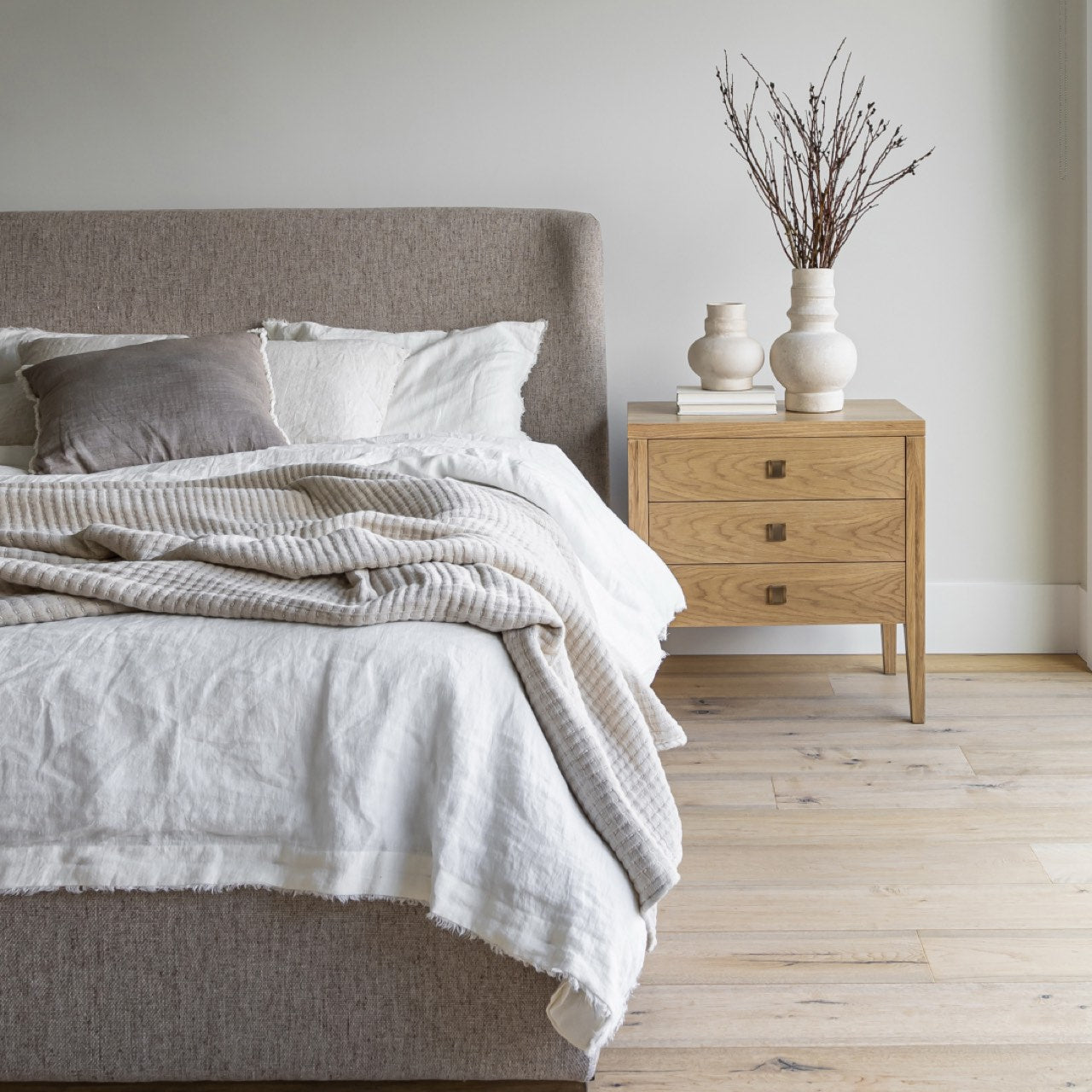Hara 3 Drawer Dresser - Natural Oak