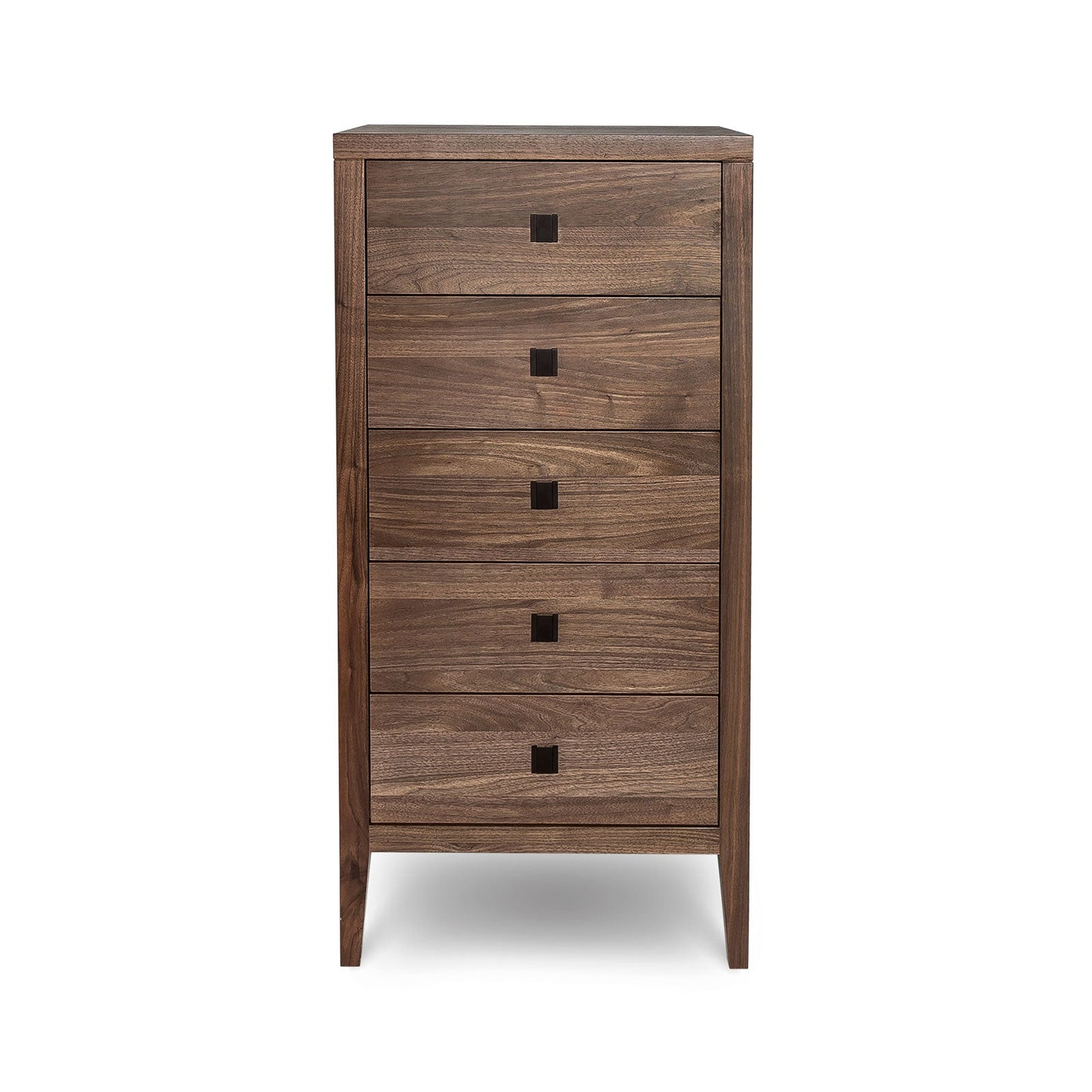 Hara 5 Drawer Tall Dresser - Frozen Walnut