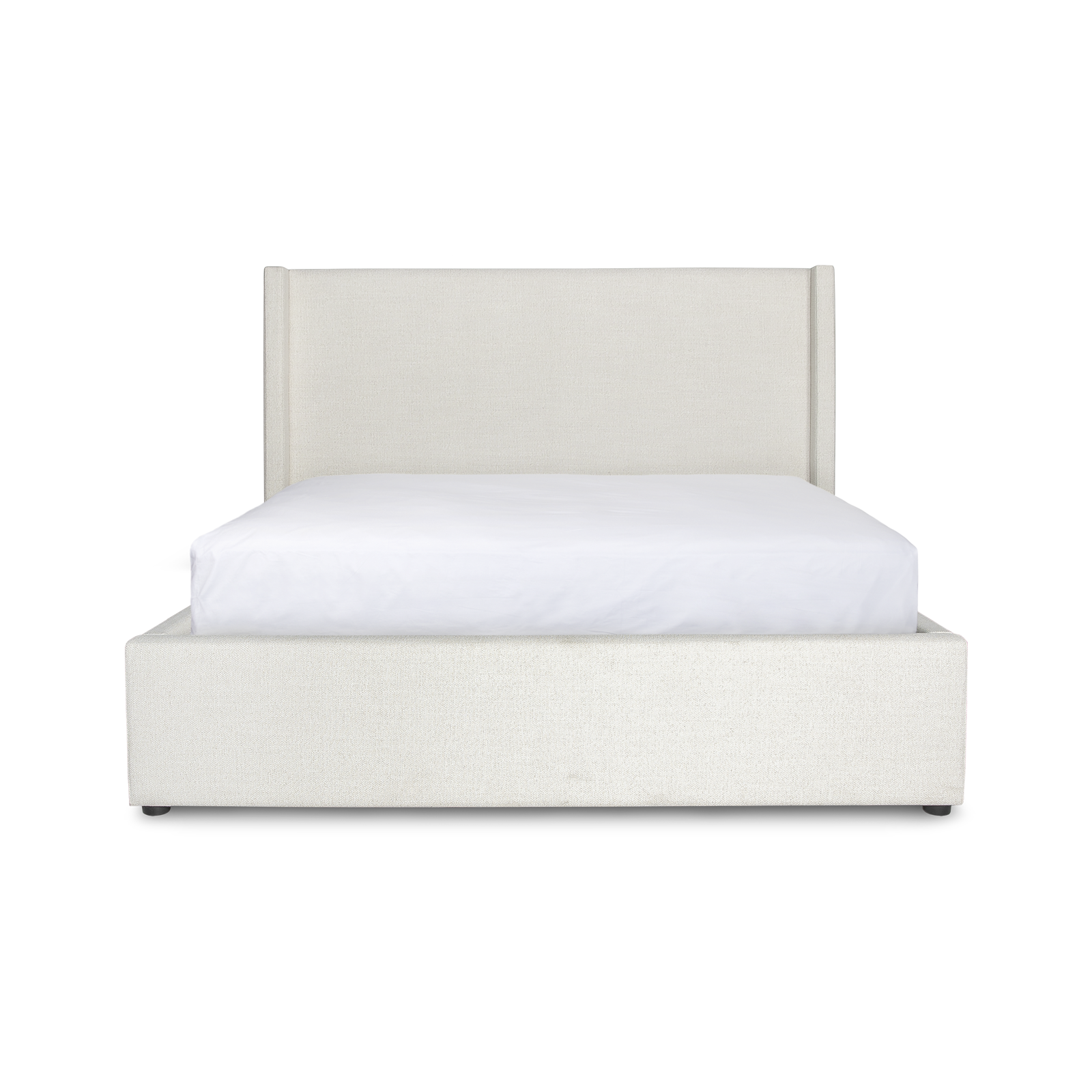 Josie King Bed - Cream