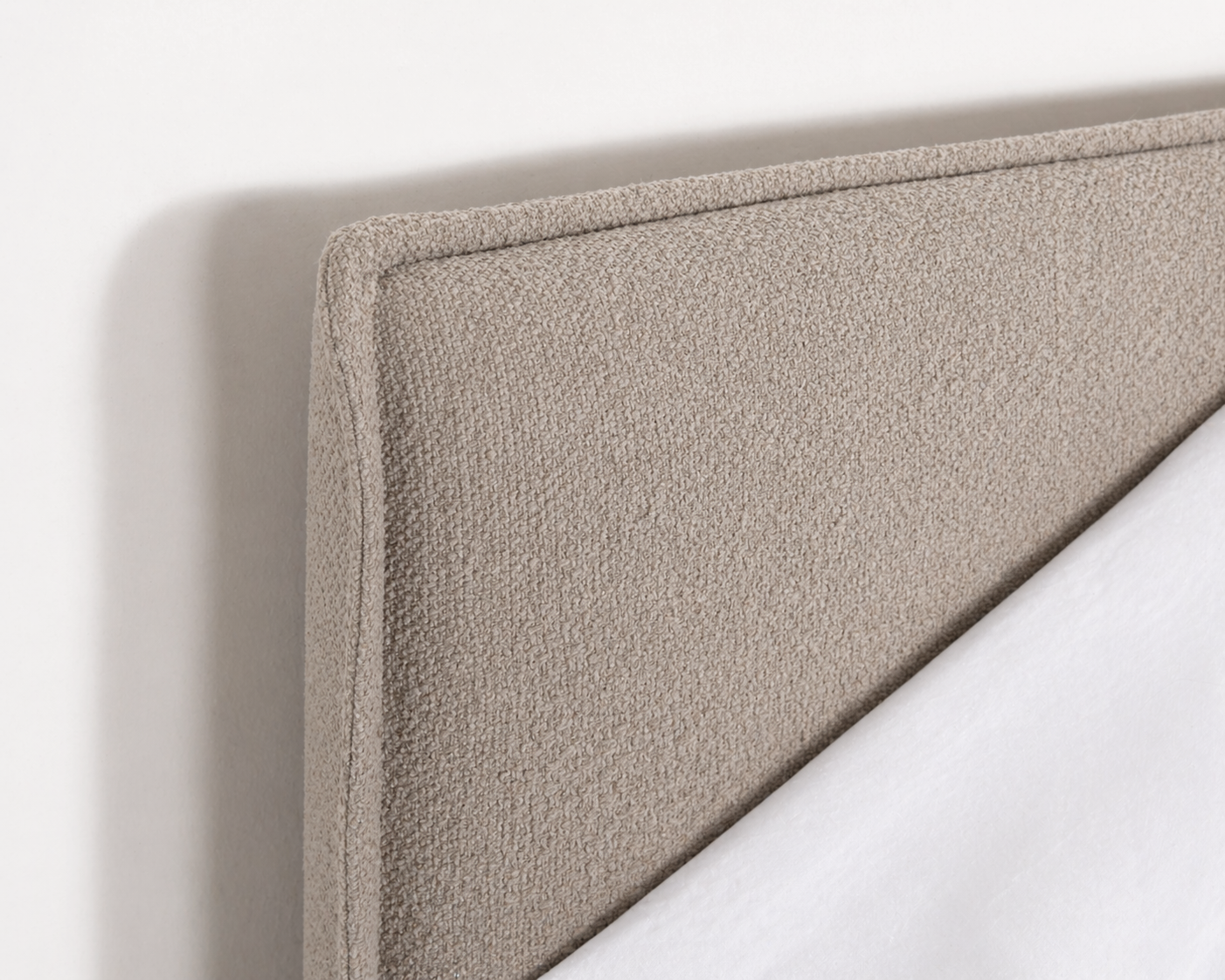Julia Queen Bed - Light Fawn