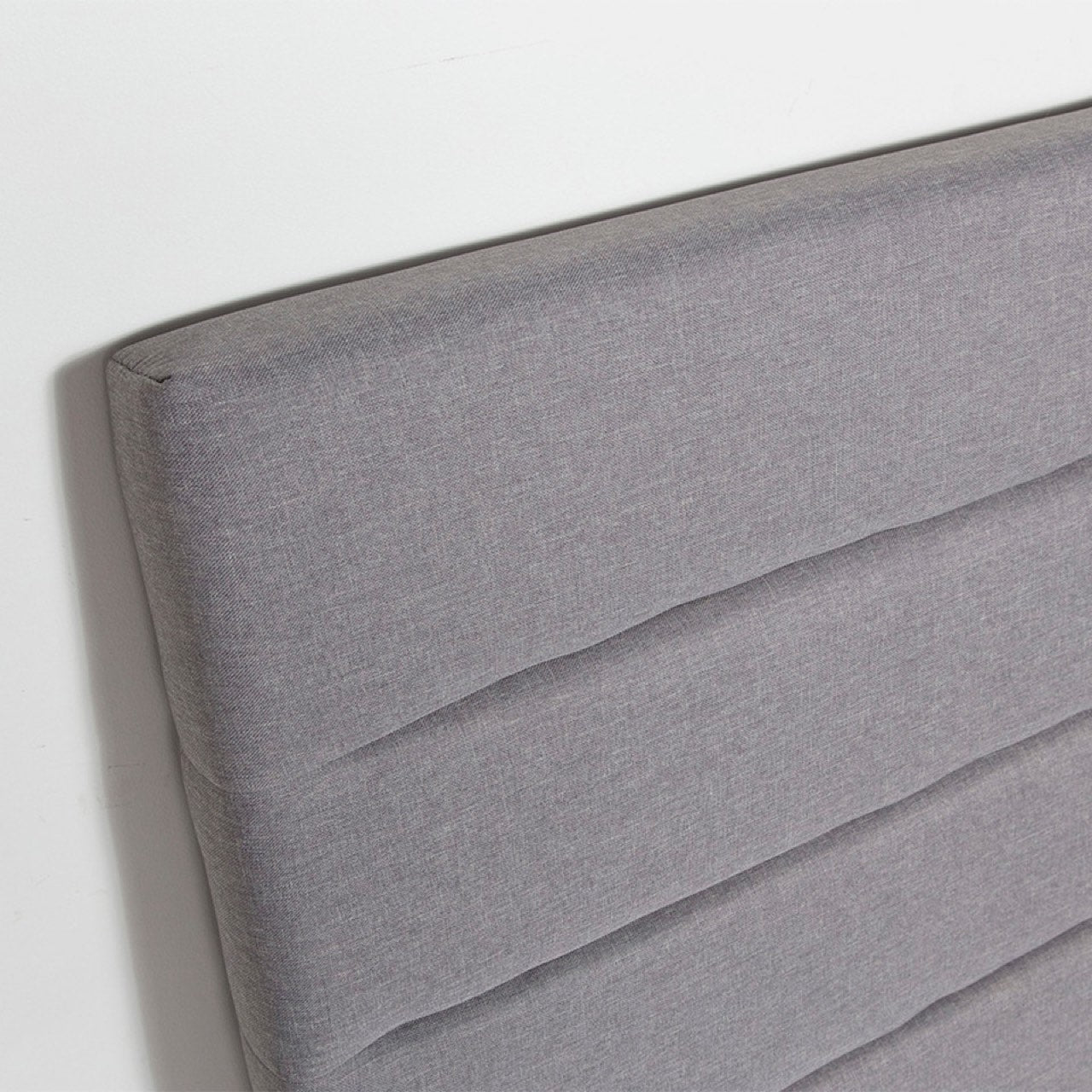 Justin King Storage Bed - Greige