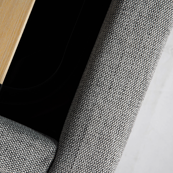 Justin King Storage Bed - Dark Greige