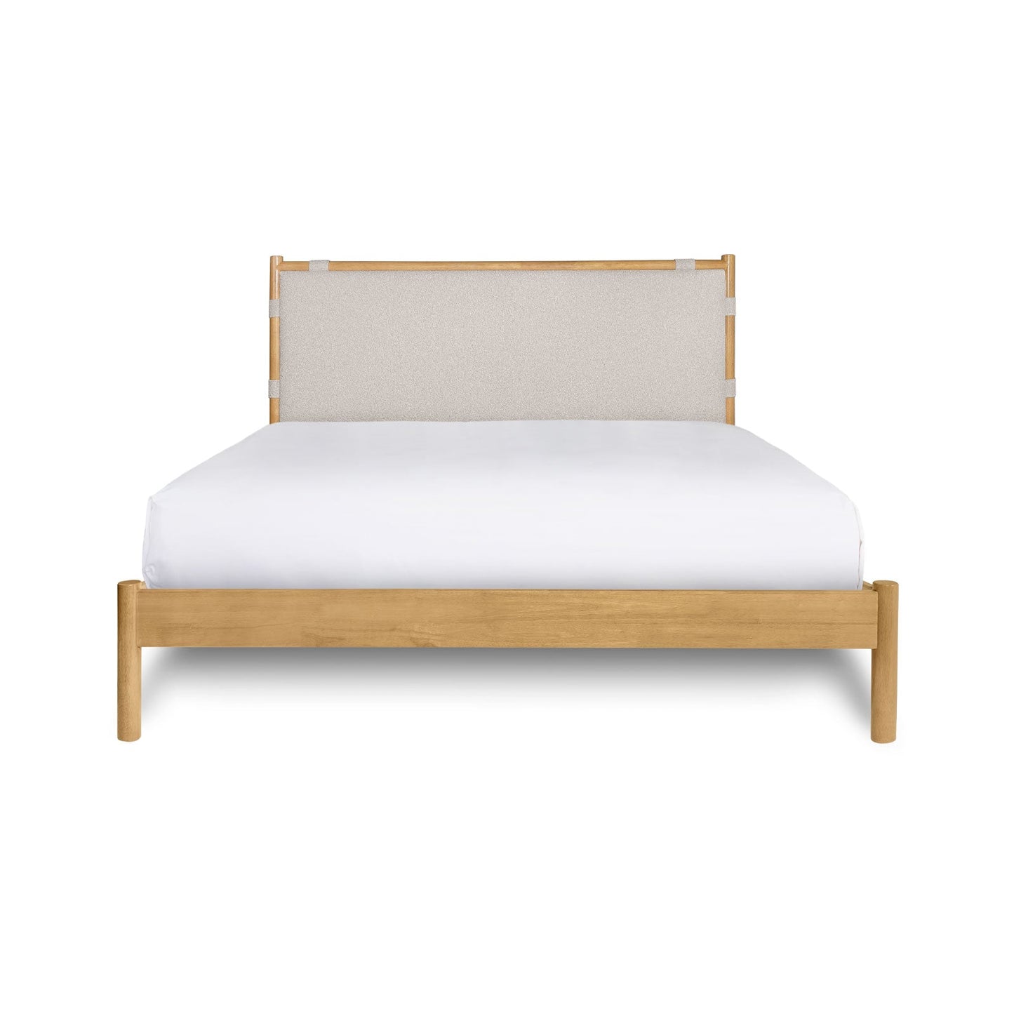 Laval Queen Bed - Buff