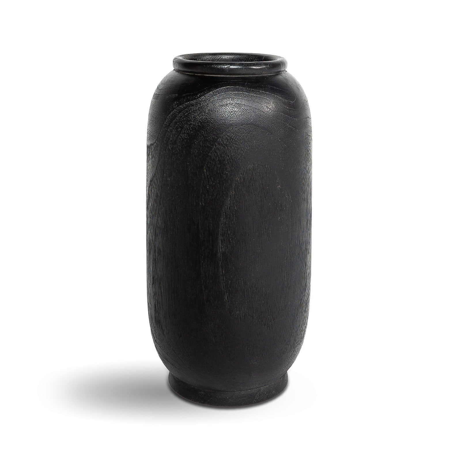 Natura Torino Vase Tall - Black Teak